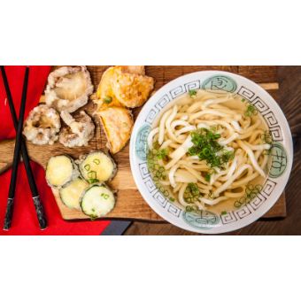 20. Vegetable Tempura Noodle Soup