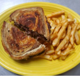 Green Chile Patty Melt