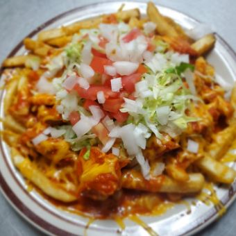 Carne Adovada Cheese Fries