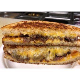 BBQ BRISKET CHEDDAR MELT