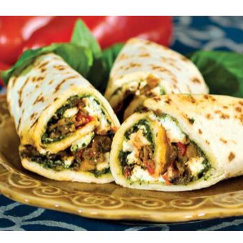 Vegetarian Eggplant Wrap