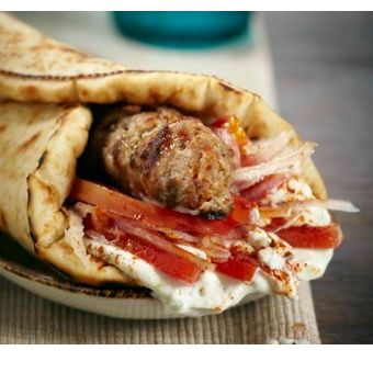 Kufta Kabob Wrap