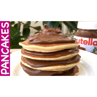 2 Pancakes with Nutella