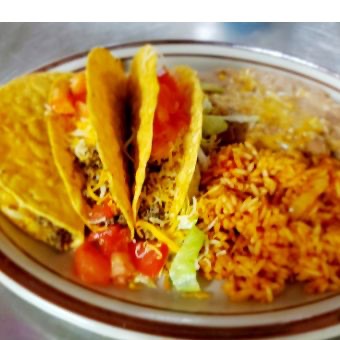 Ground Beef Taco Plate  (2)