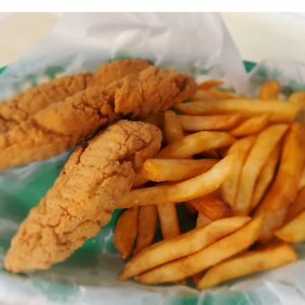 Kids Chicken Strips with Fries