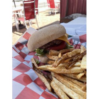 Cheeseburger w/fries