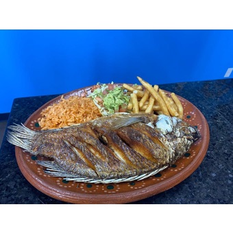 Mojarras fritas