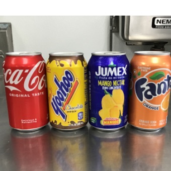 Soda lata/Jumex