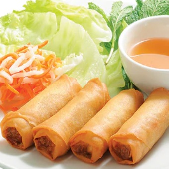 4 Egg rolls