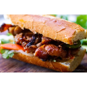 13. Teriyaki Chicken – Banh Mi Gà Teriyaki