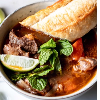 Beef Stew -  banh mi bo kho