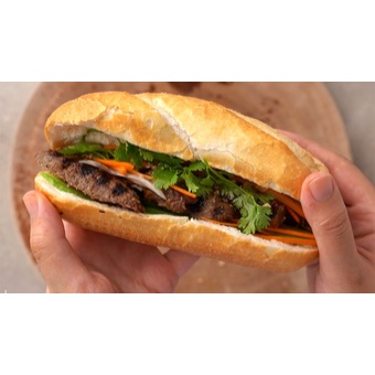 10. Lemongrass Beef – Banh Mi Bò Xả Ớt