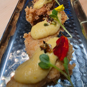 Hirame Karaage & Cauliflower