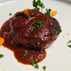 Hamburg steak (Japanese)
