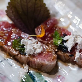 Charcoal Tuna Tataki