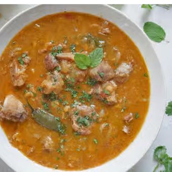 Goat Dal (Black Lentils)