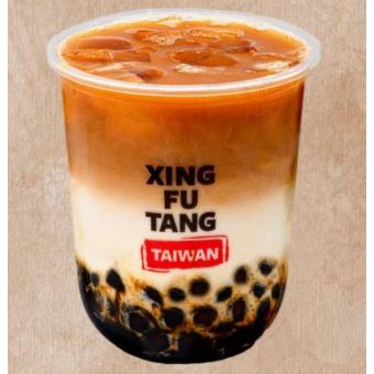 G05.Brown Sugar Pearl Tea Latte 黑糖珍珠清茶拿铁