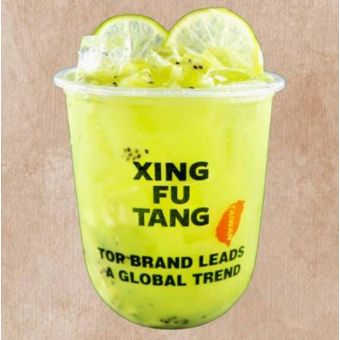 G23. Fresh Kiwi Yogurt Green Tea 奇异果轻多多绿茶
