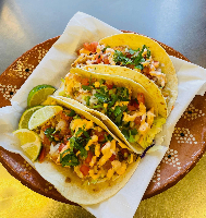 3 BAJA SHRIMP TACOS