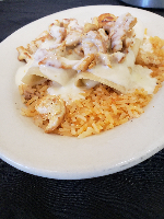 Rice Enchiladas Lunch