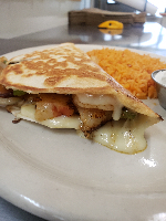 Seafood Quesadilla