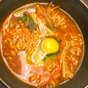 Korean Spicy Ramen Soup