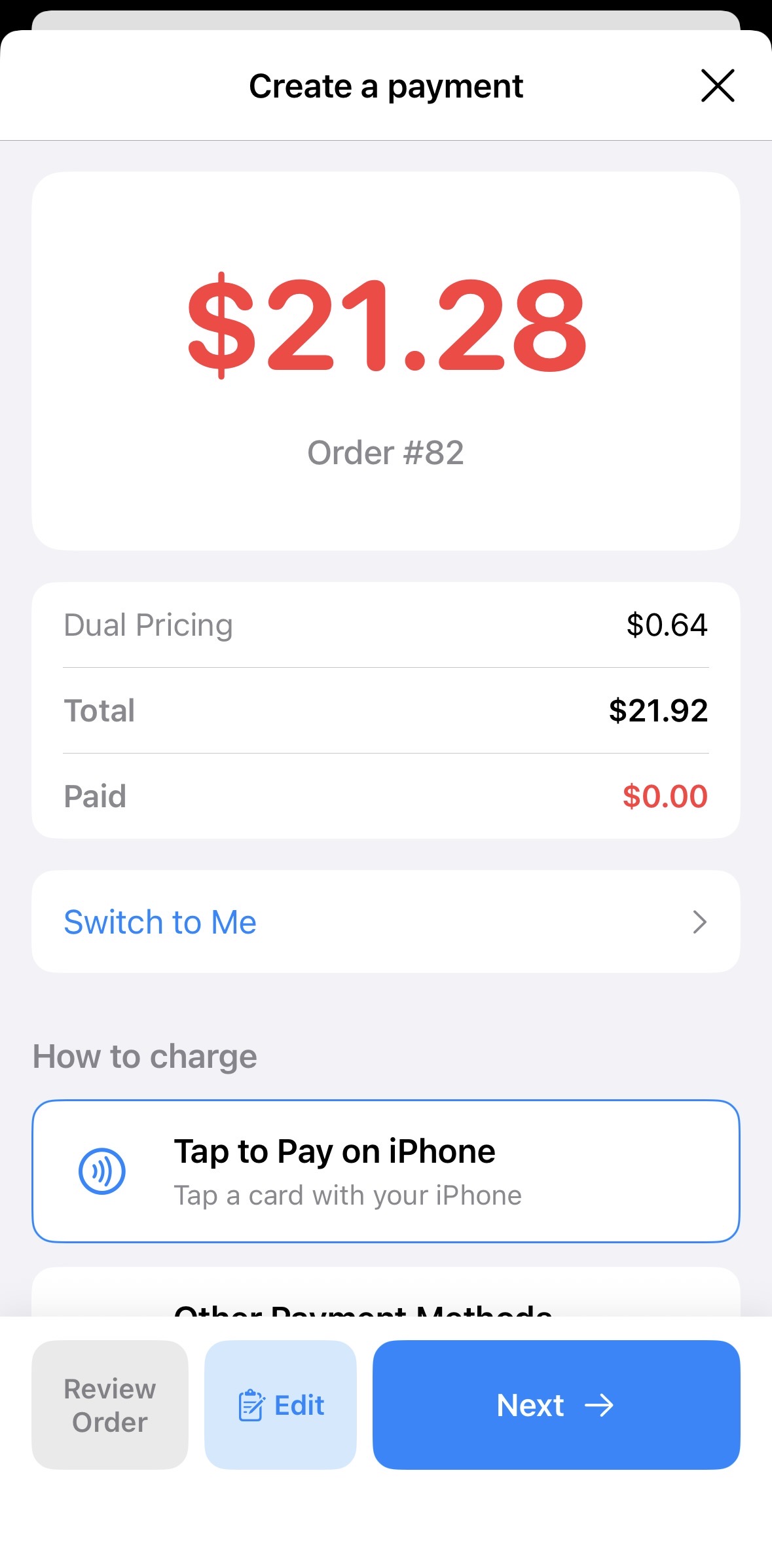 Enable Tap to Pay 1