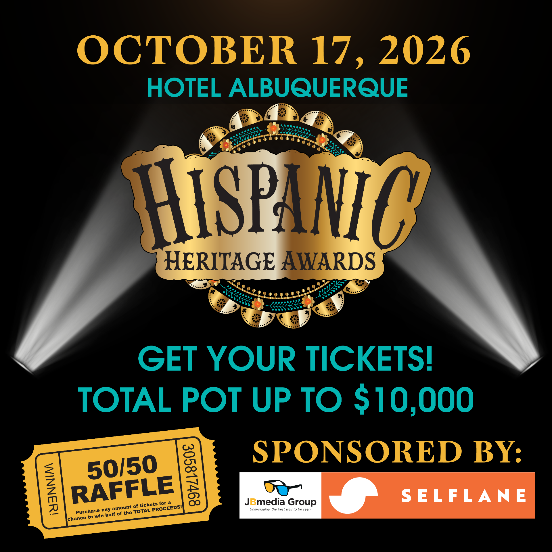 Hispanic Heritage Awards 2026 50/50