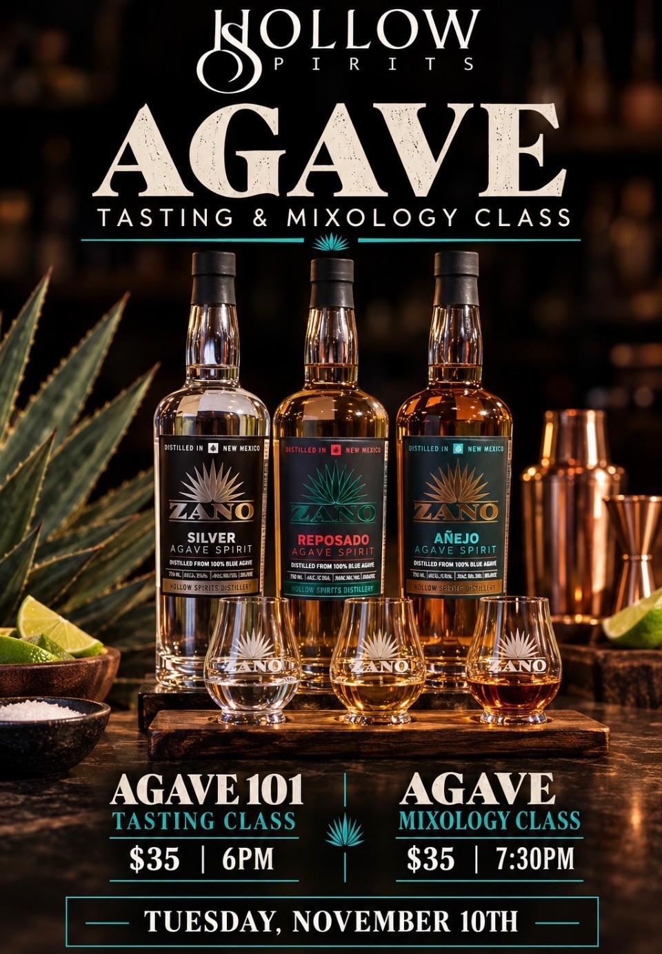 Agave 101 & Agave Bartending